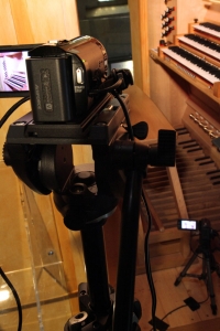 Concert orgue évian captation vidéo Couleur Son