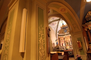 Eglise de Saint Paul en Chablais installation sonorisation Couleur Son